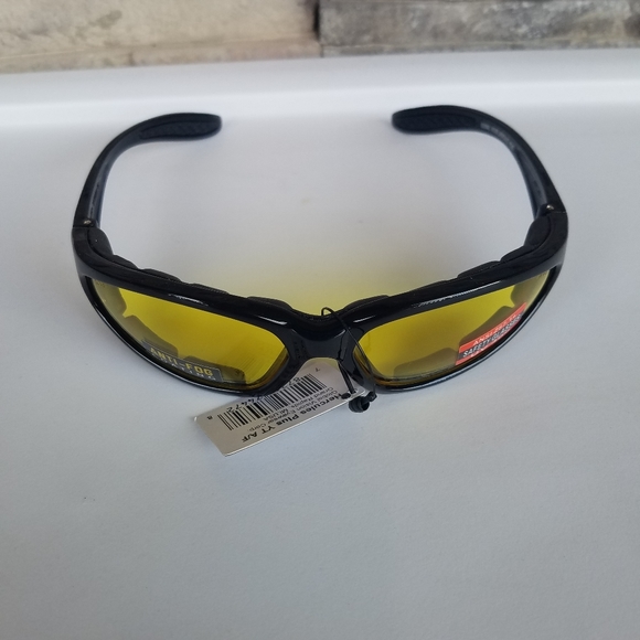 Motorcyle Glasses yellow free Foreign currency with purchase while supplies last - Picture 8 of 16
